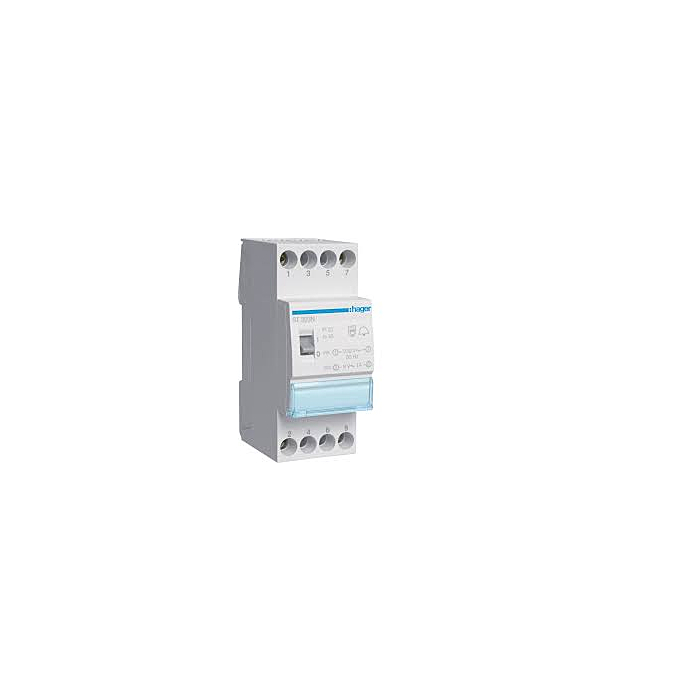 Hager ST303N Vision Beltransformator met schakelaar 8 VA, Usec 8 VAC, Uprim 230 VAC 